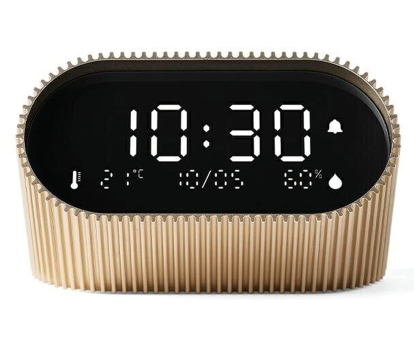 Radio i budzik LEXON Ray Clock Vivid Gold LR155VG3